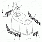 H1258D88C Engine Cover Bayliner Models