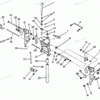 H0856I88B Swivel Bracket And Stern Brackets Models Wihout Power Tr...