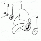 H1258D88B Flared Hub Props