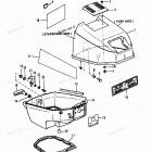 H0093S88A Top Cowl (90a Thru 92b & Ser. # E000001 Thru E127699)