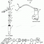 H0856N88A Parts Breakdown Tilt Cylinder, Trim Cylinder, Motor & Pu...