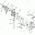 H1258X88B Swivel Bracket And Stern Brackets Models With Power Trim