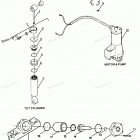 H1258C88A Parts Breakdown Tilt Cylinder, Trim Cylinder, Motor & Pu...
