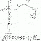 H0856T88A Parts Breakdown Tilt Cylinder, Trim Cylinder, Motor & Pu...