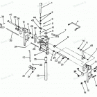 H0858C88B Swivel Bracket And Stern Brackets Models Wihout Power Tr...
