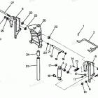 H1258C88A Swivel Bracket And Stern Brackets Models With Power Trim