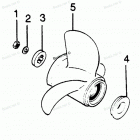 H1251F88B Flared Hub Props