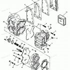 H0508M88D Cylinder Block, Head And Exhaust Chest Cover