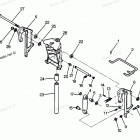 H0858D88A Swivel Bracket And Stern Brackets Models With Power Trim