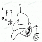 H0856H88B Flared Hub Props