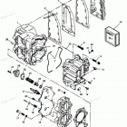 H0507T88D Cylinder Block, Head And Exhaust Chest Cover