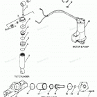 H0853X88B Parts Breakdown Tilt Cylinder, Trim Cylinder, Motor & Pu...