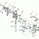 H0858F88A Swivel Bracket And Stern Brackets Models With Power Trim