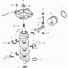 H1258I88C Коленвал и поршни