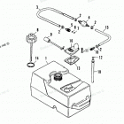 H0053F88B Fuel Tank And Line (88b Thru 92b)