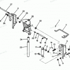 H0856A88A Swivel Bracket And Stern Brackets Models With Power Trim