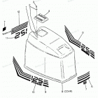 H1258V88B Engine Cover Bayliner Models