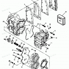 H0507Y88C Cylinder Block, Head And Exhaust Chest Cover