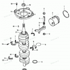 H1258V88A Коленвал и поршни