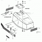 H0507R88C Engine Cover Bayliner Models