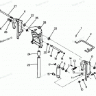 H0853F88A Swivel Bracket And Stern Brackets Models With Power Trim