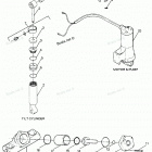 H1251F88B Parts Breakdown Tilt Cylinder, Trim Cylinder, Motor & Pu...