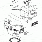 H0093F88A Top Cowl (90a Thru 92b & Ser. # E000001 Thru E127699)