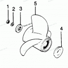 H1258I88B Flared Hub Props