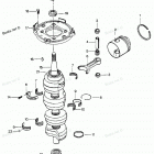 H1258D88C Коленвал и поршни
