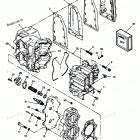 H0507I88C Cylinder Block, Head And Exhaust Chest Cover