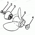 H1258X88C Straight Hub Props