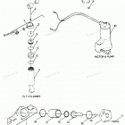 H1258C88D Parts Breakdown Tilt Cylinder, Trim Cylinder, Motor & Pu...