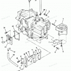 H0507Y88B Recirculation System And Starter Brackets