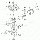 H1258X88B Коленвал и поршни