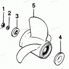 H1258C88C Flared Hub Props