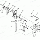 H1258C88C Swivel Bracket And Stern Brackets Models With Power Trim