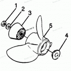 H1251A88C Straight Hub Props