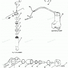 H1258I88C Parts Breakdown Tilt Cylinder, Trim Cylinder, Motor & Pu...