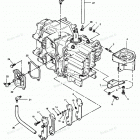 H0507N88D Recirculation System And Starter Brackets