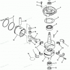 H0507Y87B Коленчатый вал & Поршень