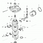 H1258C87A Коленвал и поршни
