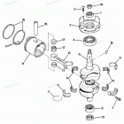 H0507R87C Коленчатый вал & Поршень