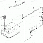 H1258M87B Fuel Tank And Line