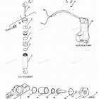 H1258M87B Parts Breakdown Tilt Cylinder, Trim Cylinder, Motor & Pu...