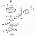 H0856X86M Коленвал и поршни