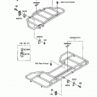 Bayou 220 (KLF220-A3) Багажник