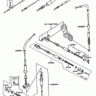Bayou 220 (KLF220-A3) Тросы управления