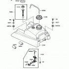Bayou 220 (KLF220-A3) Топливный бак