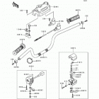 Bayou 300 (KLF300-B3) Руль