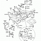Bayou 220 (KLF220-A3) Заднее крыло